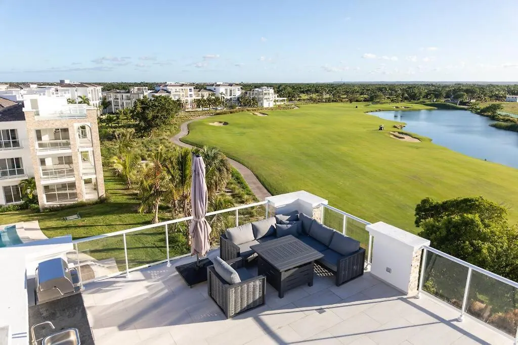 Modern & Relaxing Penthouse Lake And Golf View Punta Cana Appartement